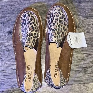 Shyanne Brown Leopard Print Loafers